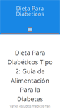 Mobile Screenshot of dietaparadiabeticos.org